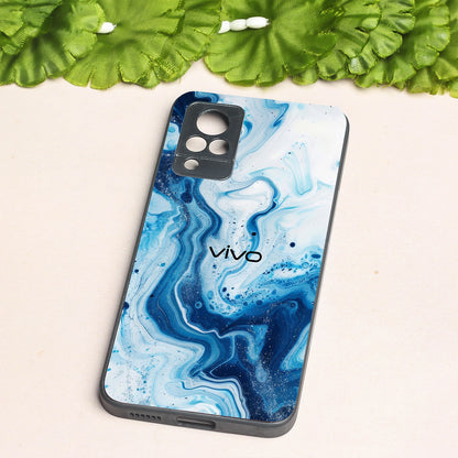 Neptune Swirl metal back case for Vivo V21