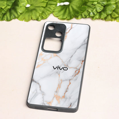 Copper Luxe Marble metal back case for Vivo S18