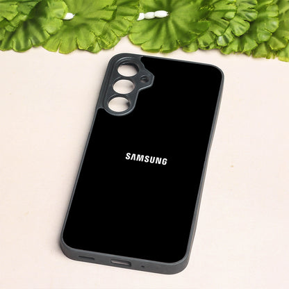 Black metal back case for Samsung A16