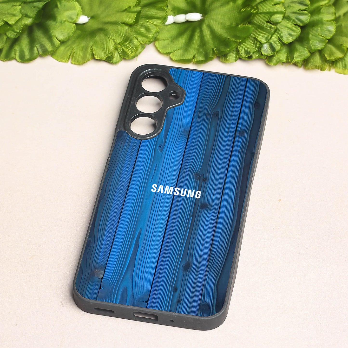 Indigo Planks metal back case for Samsung A16