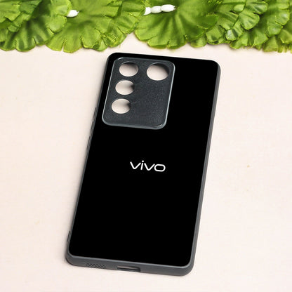 Black metal back case for Vivo V27