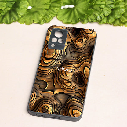 Rust Mirage metal back case for Vivo V21