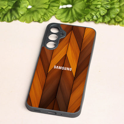 V-Wood Luxe metal back case for Samsung A16