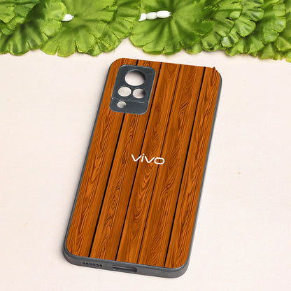 WoodCraft Touch metal back case for Vivo V21