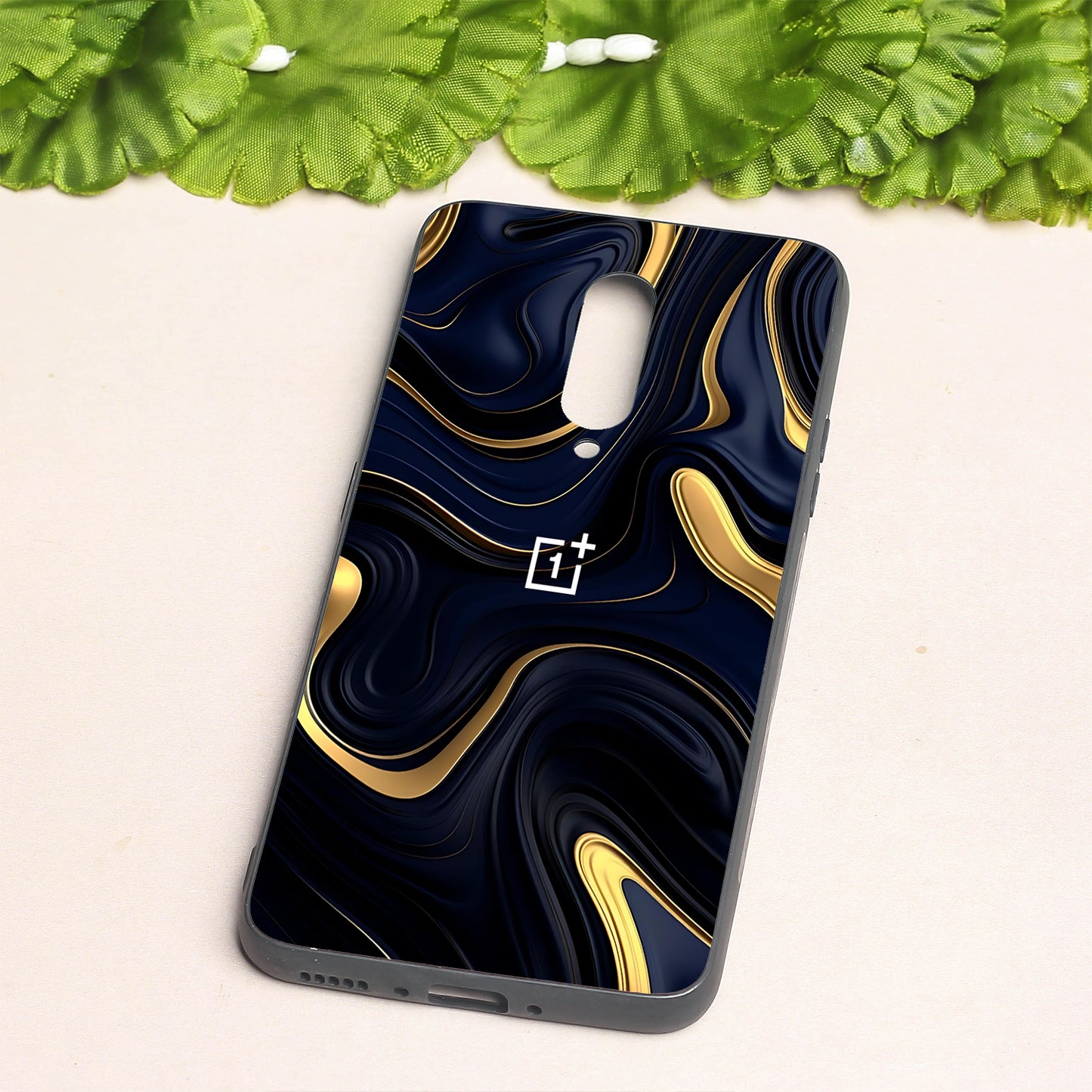 Noir Gold metal back case for Oneplus 7 Pro