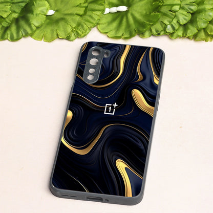Noir Gold metal back case for Oneplus Nord