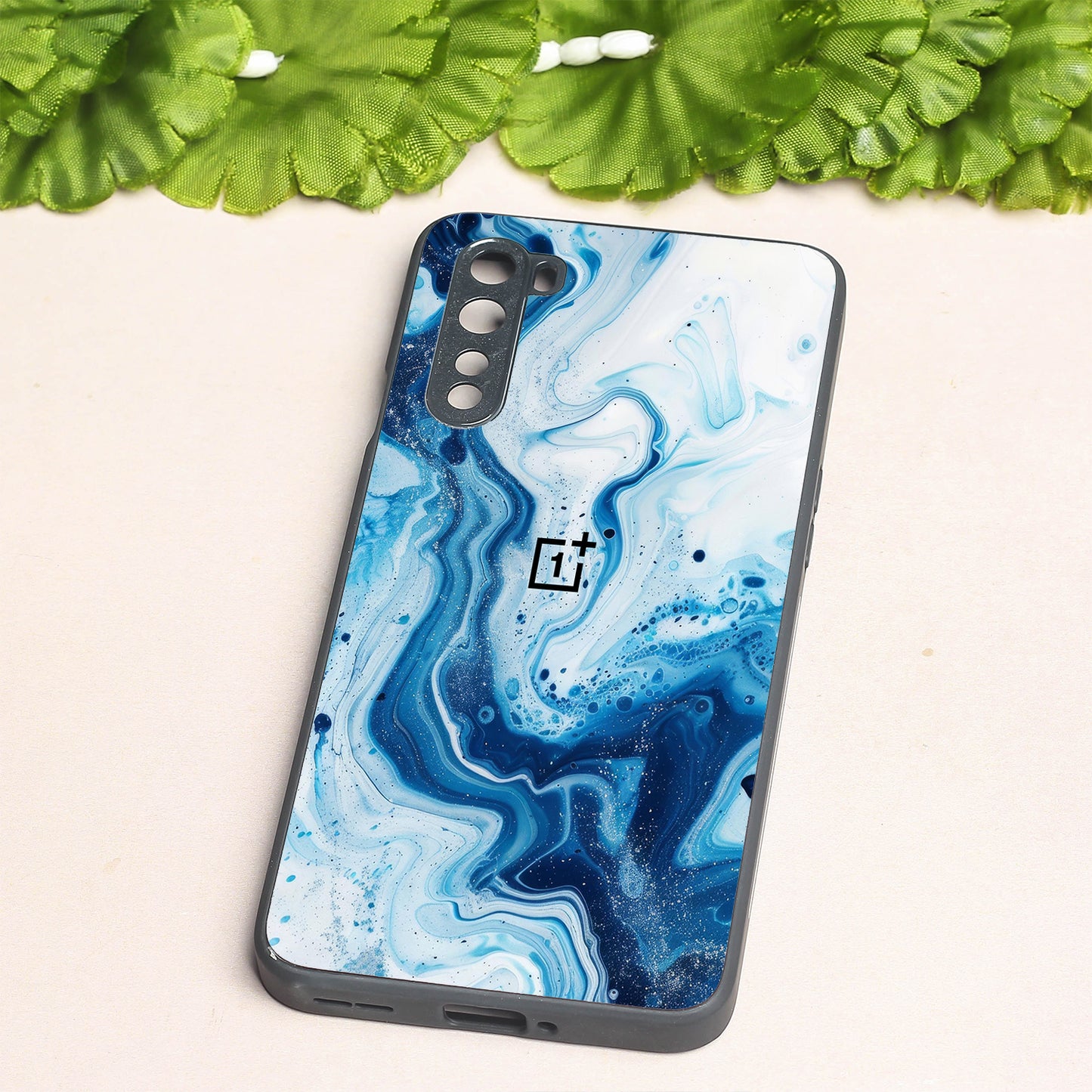 Neptune Swirl metal back case for Oneplus Nord