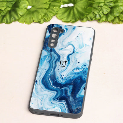 Neptune Swirl metal back case for Oneplus Nord