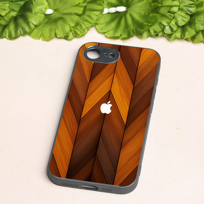 V-Wood Luxe metal back case for Apple Iphone 16e