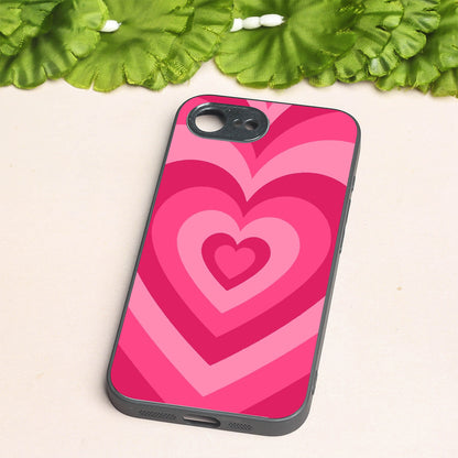 Retro Love metal back case for Apple Iphone 16e
