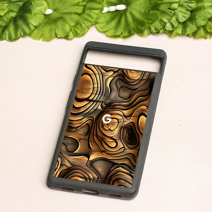 Rust Mirage metal back case for Google Pixel 6a