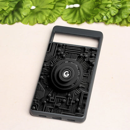 Core Reactor metal back case for Google Pixel 7