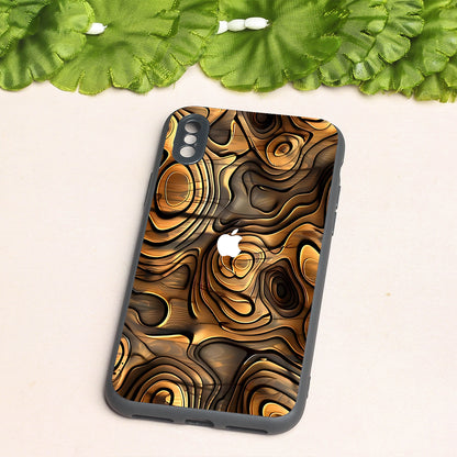 Rust Mirage metal back case for Apple Iphone X/XS