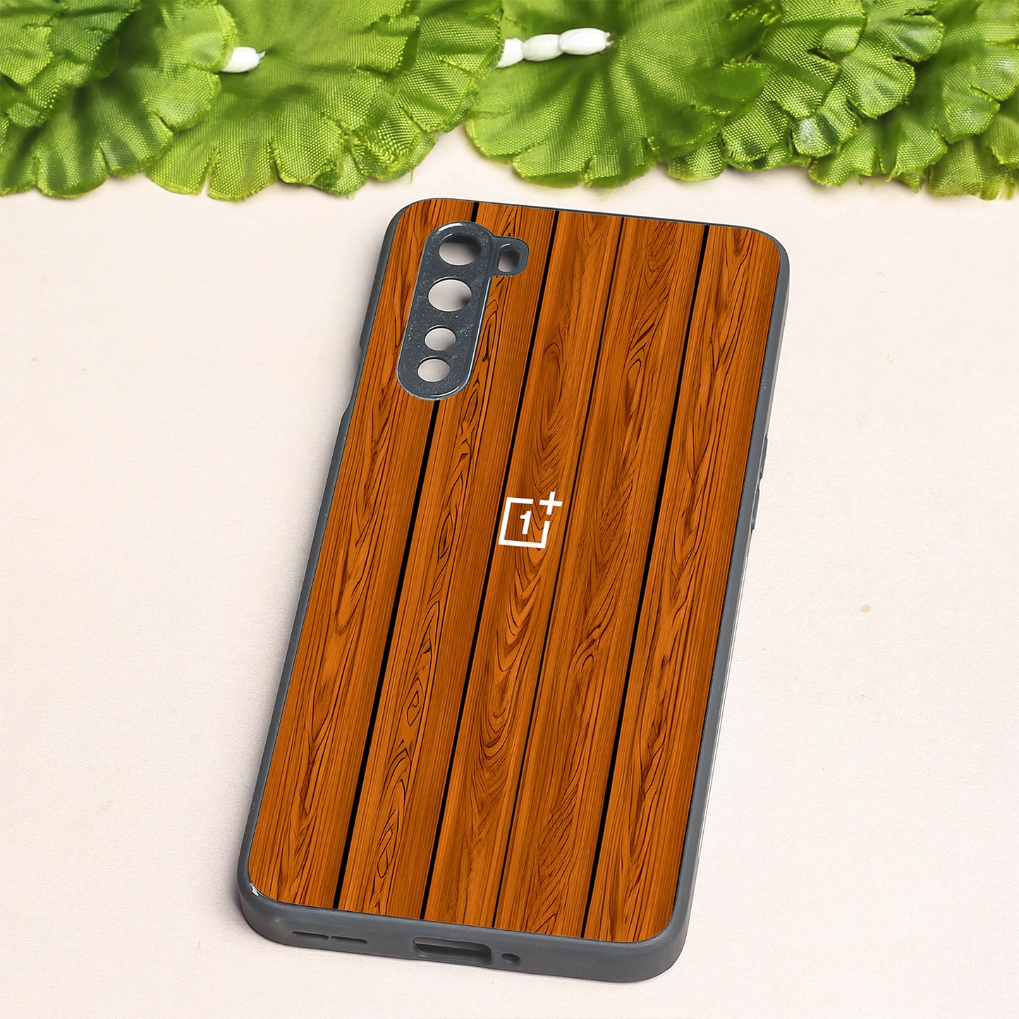 WoodCraft Touch metal back case for Oneplus Nord