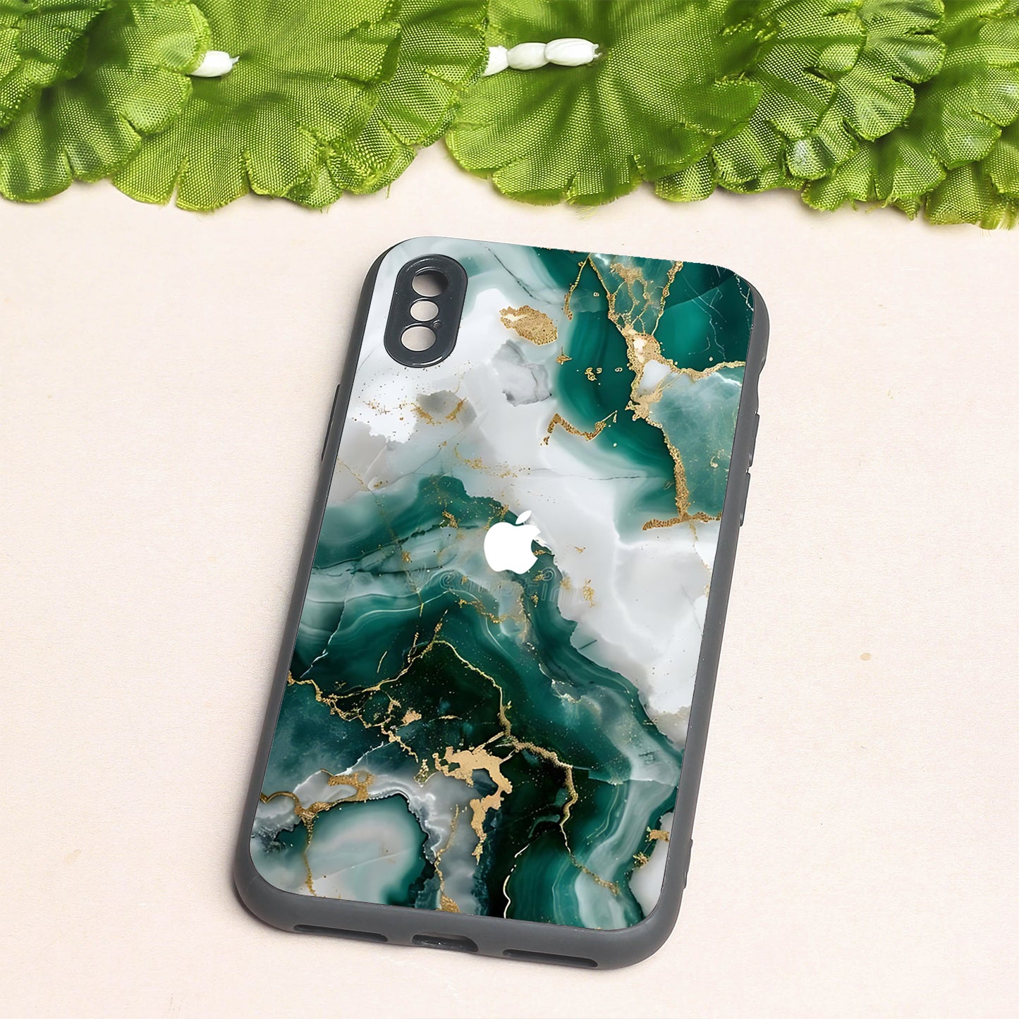 Auric Glaze metal back case for Apple Iphone X/XS
