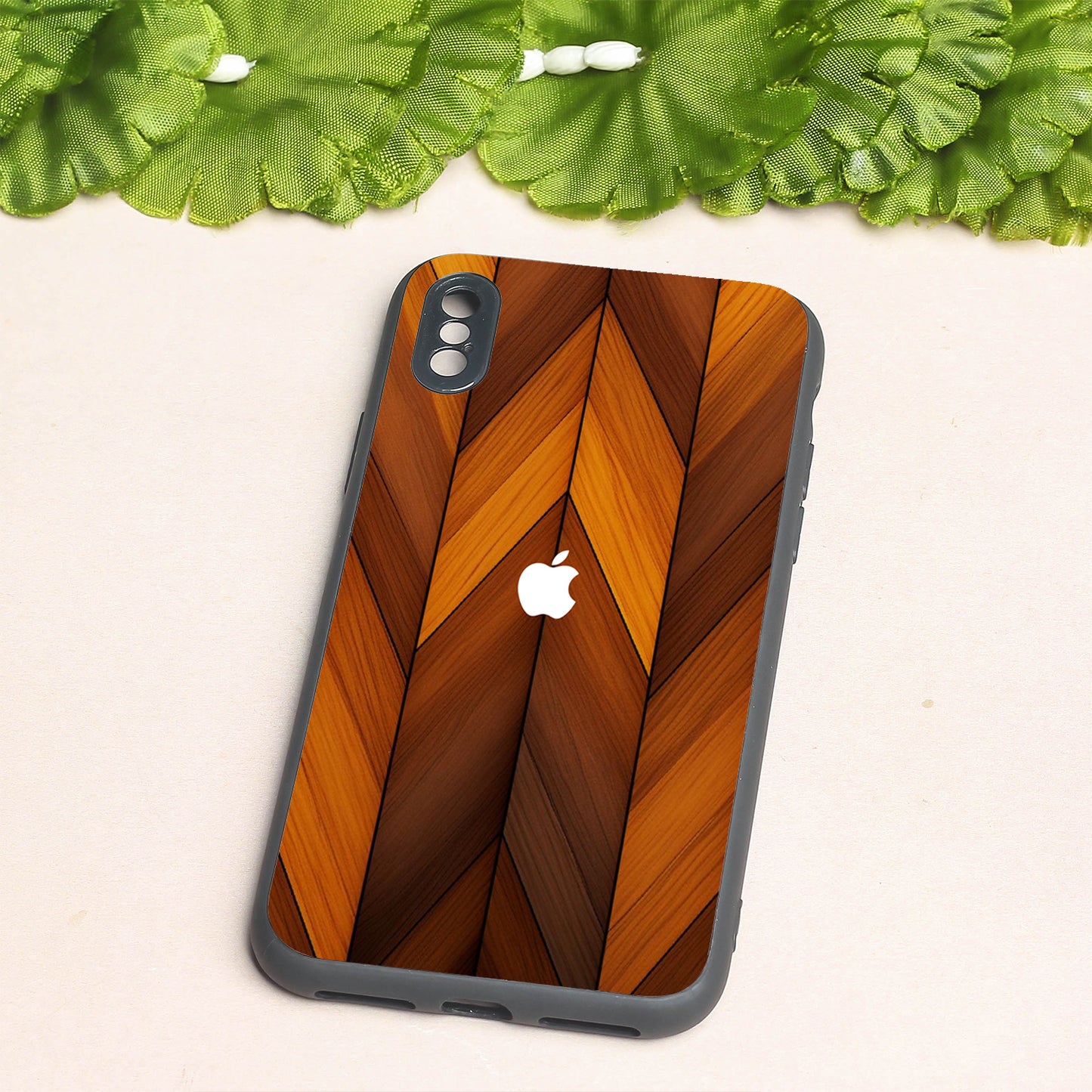 V-Wood Luxe metal back case for Apple Iphone X/XS
