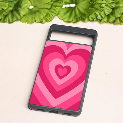 Retro Love metal back case for Google Pixel 7