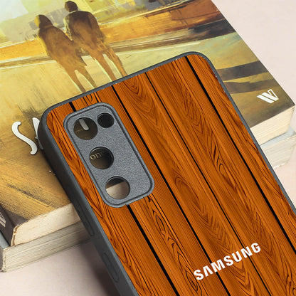 WoodCraft Touch metal back case for Samsung S20 FE