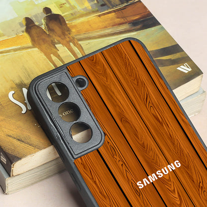 WoodCraft Touch metal back case for Samsung S21 FE