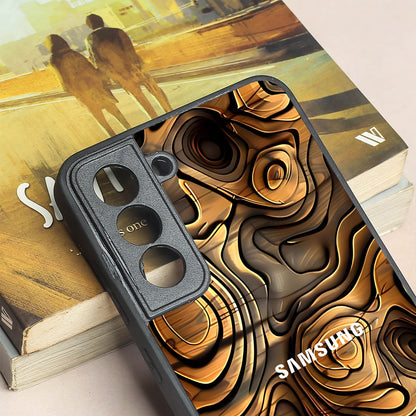 Rust Mirage metal back case for Samsung S21 FE