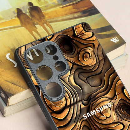 Rust Mirage metal back case for Samsung S25 Ultra