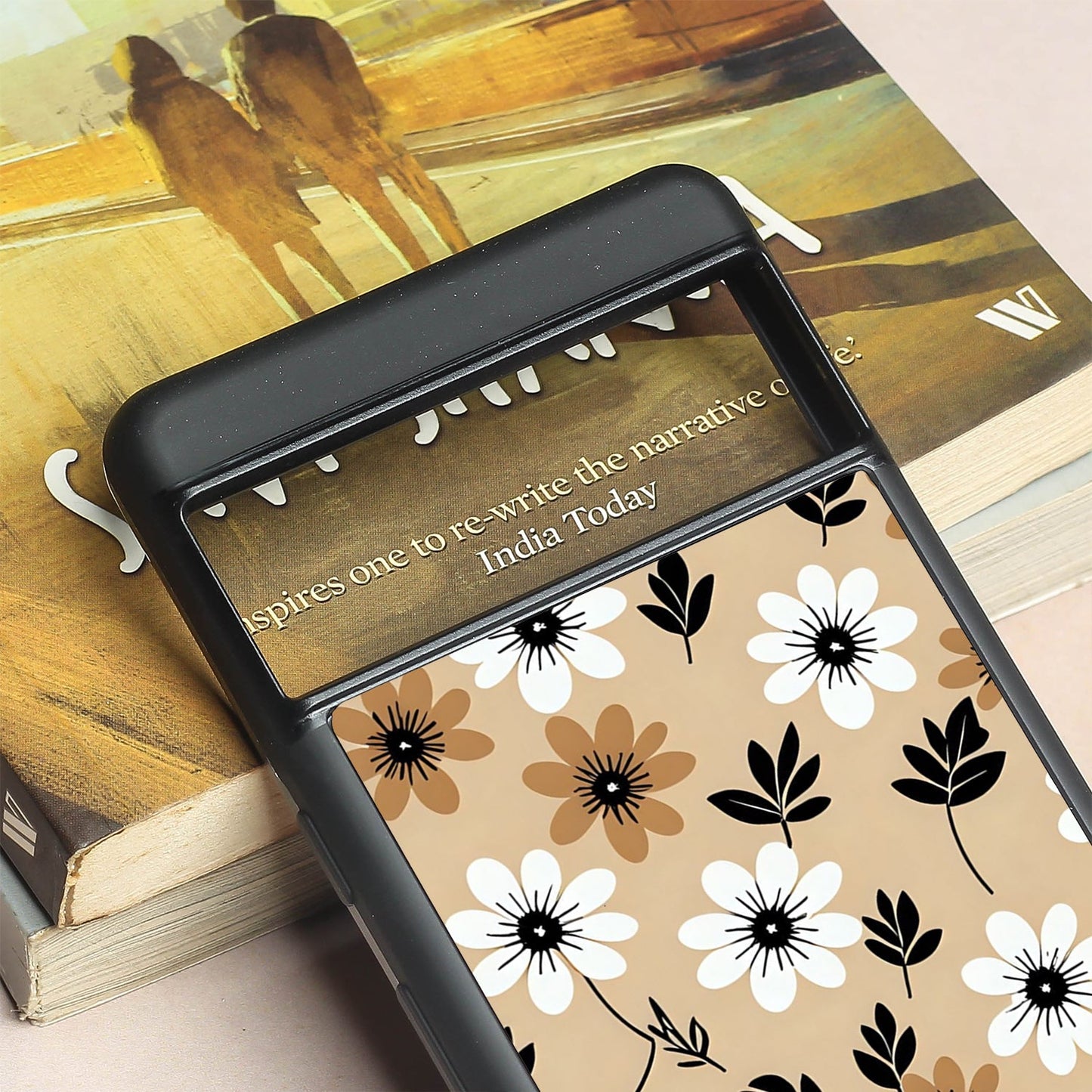 Daisy Dusk metal back case for Google Pixel 8