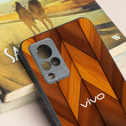 V-Wood Luxe metal back case for Vivo V21