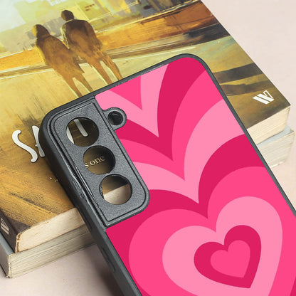 Retro Love metal back case for Samsung S21 FE