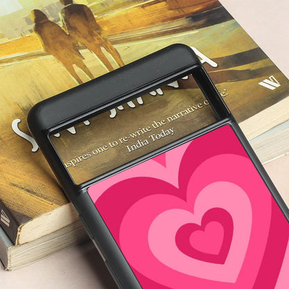 Retro Love metal back case for Google Pixel 8