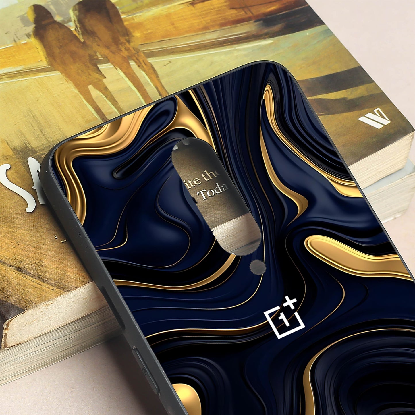 Noir Gold metal back case for Oneplus 7 Pro