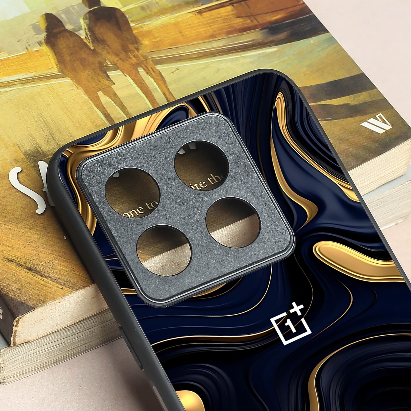 Noir Gold metal back case for Oneplus 10T