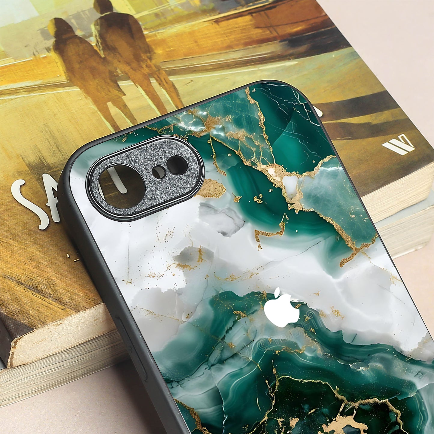 Auric Glaze metal back case for Apple Iphone 16e