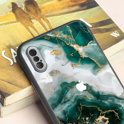 Auric Glaze metal back case for Apple Iphone X/XS