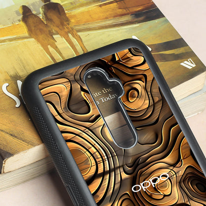 Rust Mirage metal back case for Oppo Reno2 F