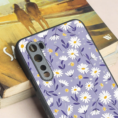 Lavender Daisies metal back case for Oneplus Nord
