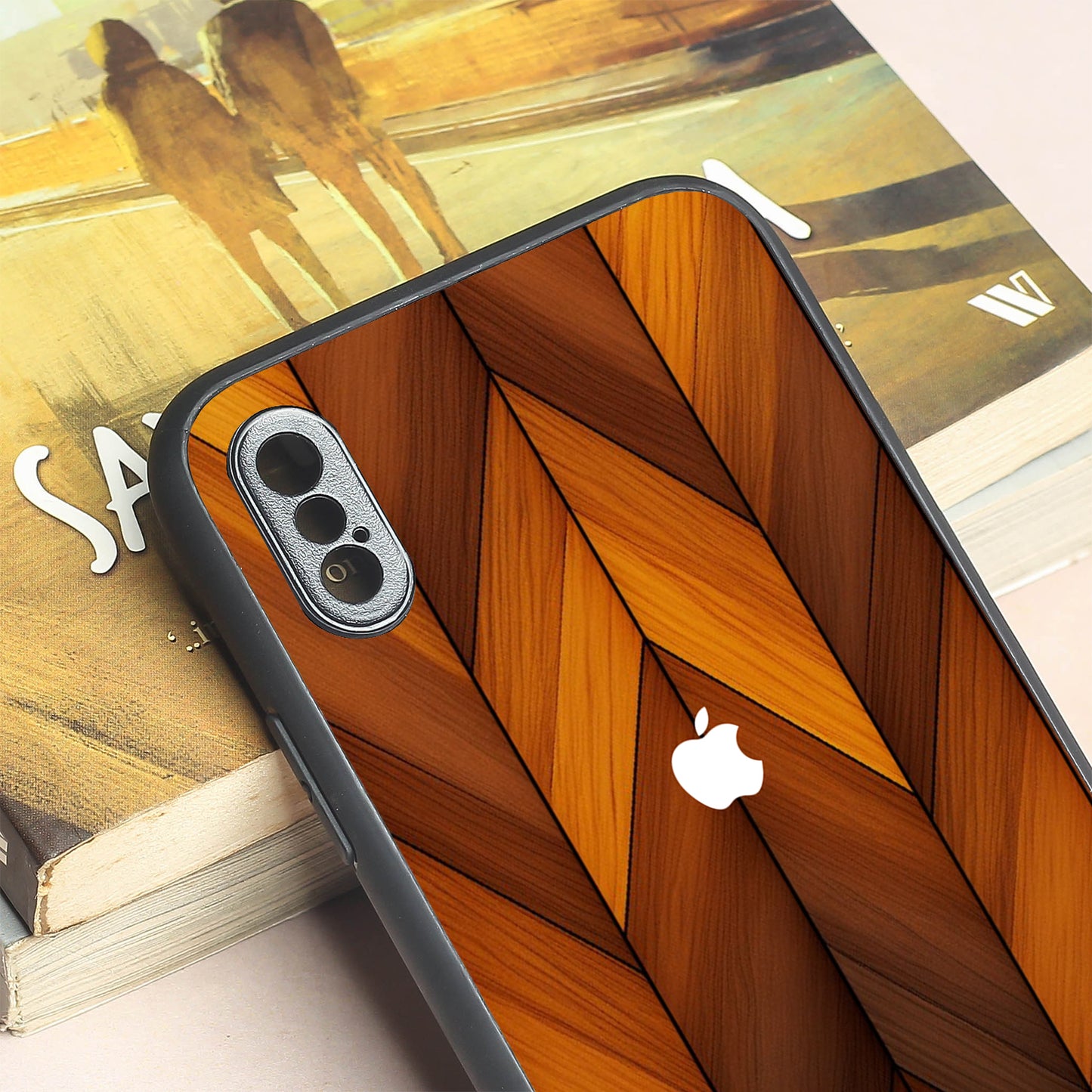 V-Wood Luxe metal back case for Apple Iphone X/XS