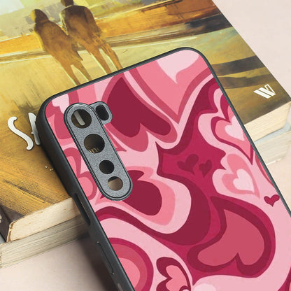 Valentine Wave Marble metal back case for Oneplus Nord
