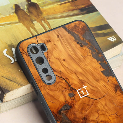 Lava Oak metal back case for Oneplus Nord
