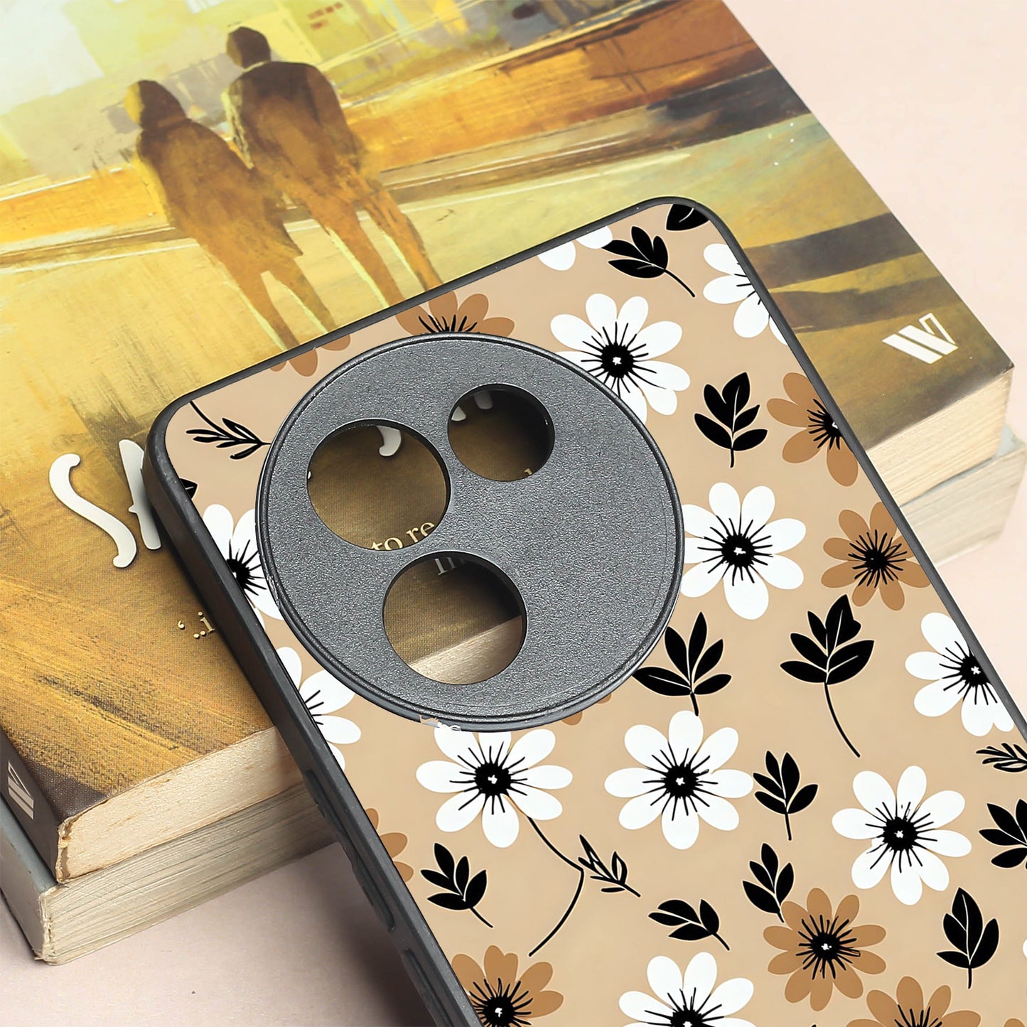 Daisy Dusk metal back case for Vivo V30e