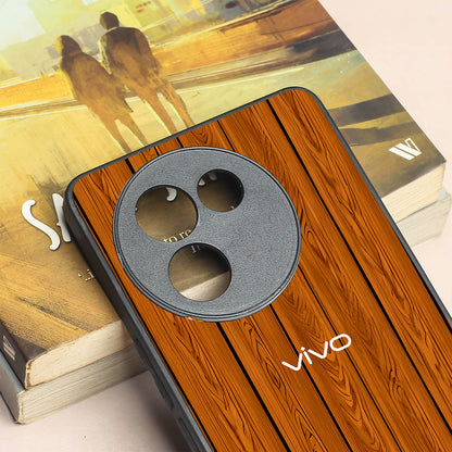 WoodCraft Touch metal back case for Vivo V30e