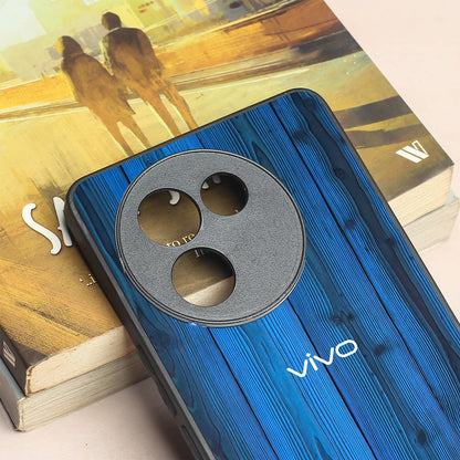 Indigo Planks metal back case for Vivo V30e