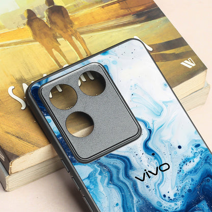 Neptune Swirl metal back case for Vivo T2 Pro