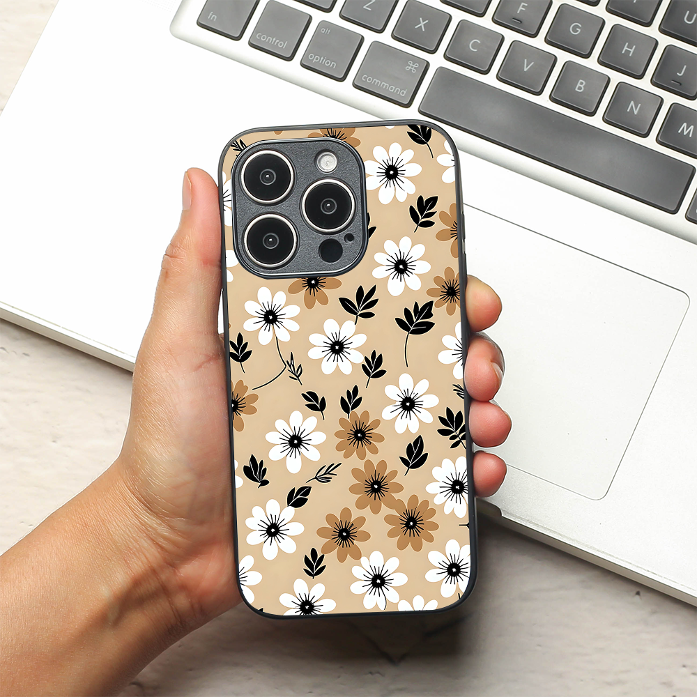 Daisy Dusk metal back case for Apple Iphone 15 Pro