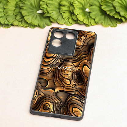 Rust Mirage metal back case for Vivo T2 Pro