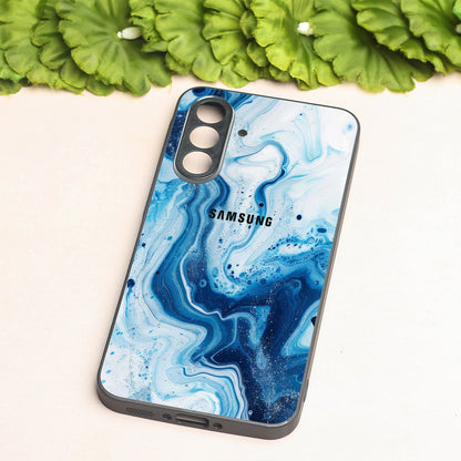 Neptune Swirl metal back case for Samsung A56