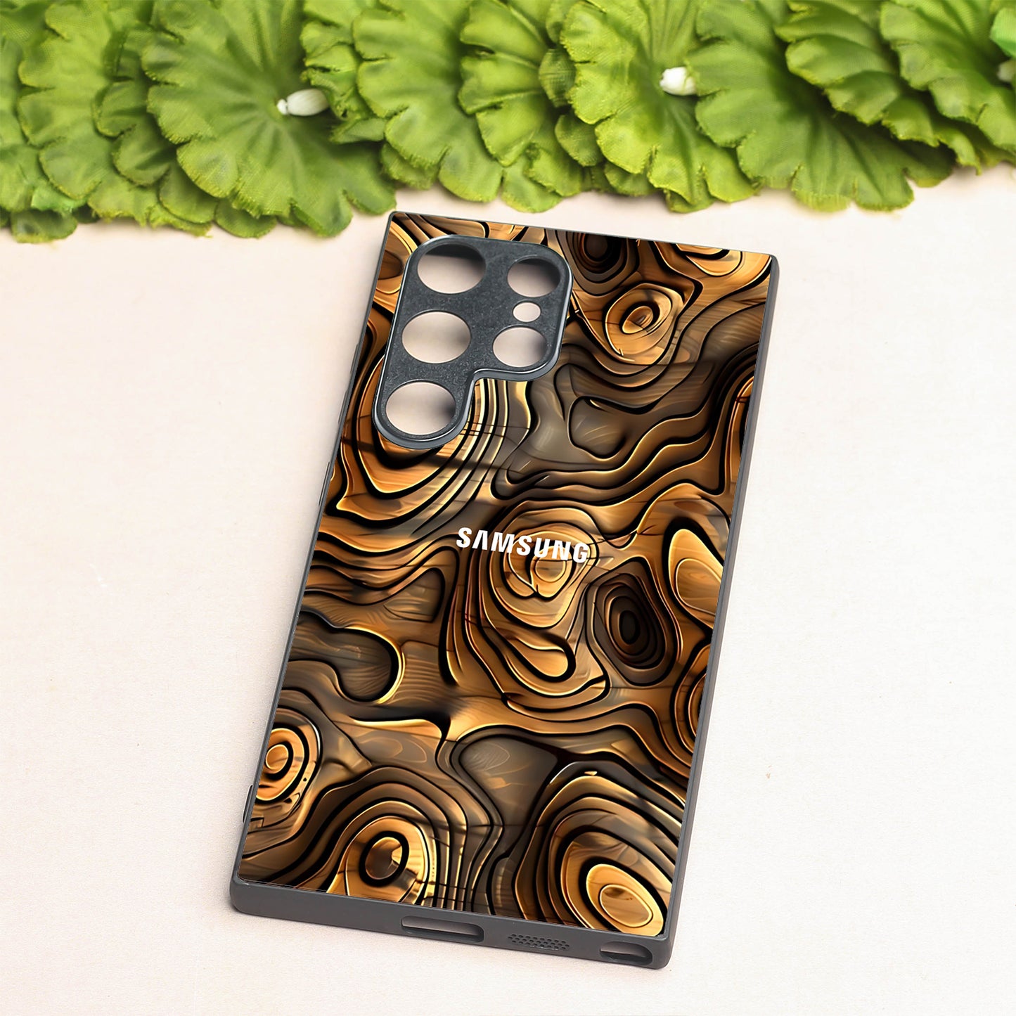 Rust Mirage metal back case for Samsung S24 Plus