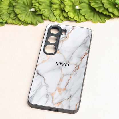 Copper Luxe Marble metal back case for Vivo Y300