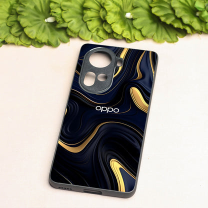 Noir Gold metal back case for Oppo Reno 11