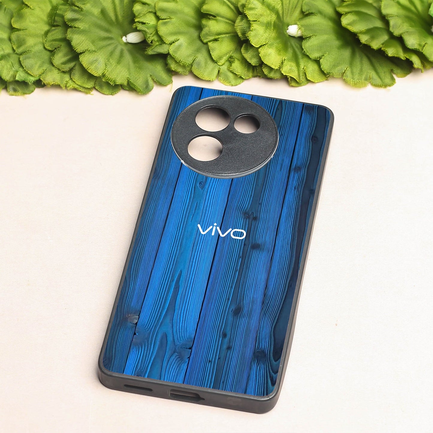 Indigo Planks metal back case for Vivo Y58