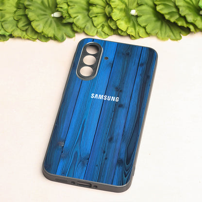 Indigo Planks metal back case for Samsung A56